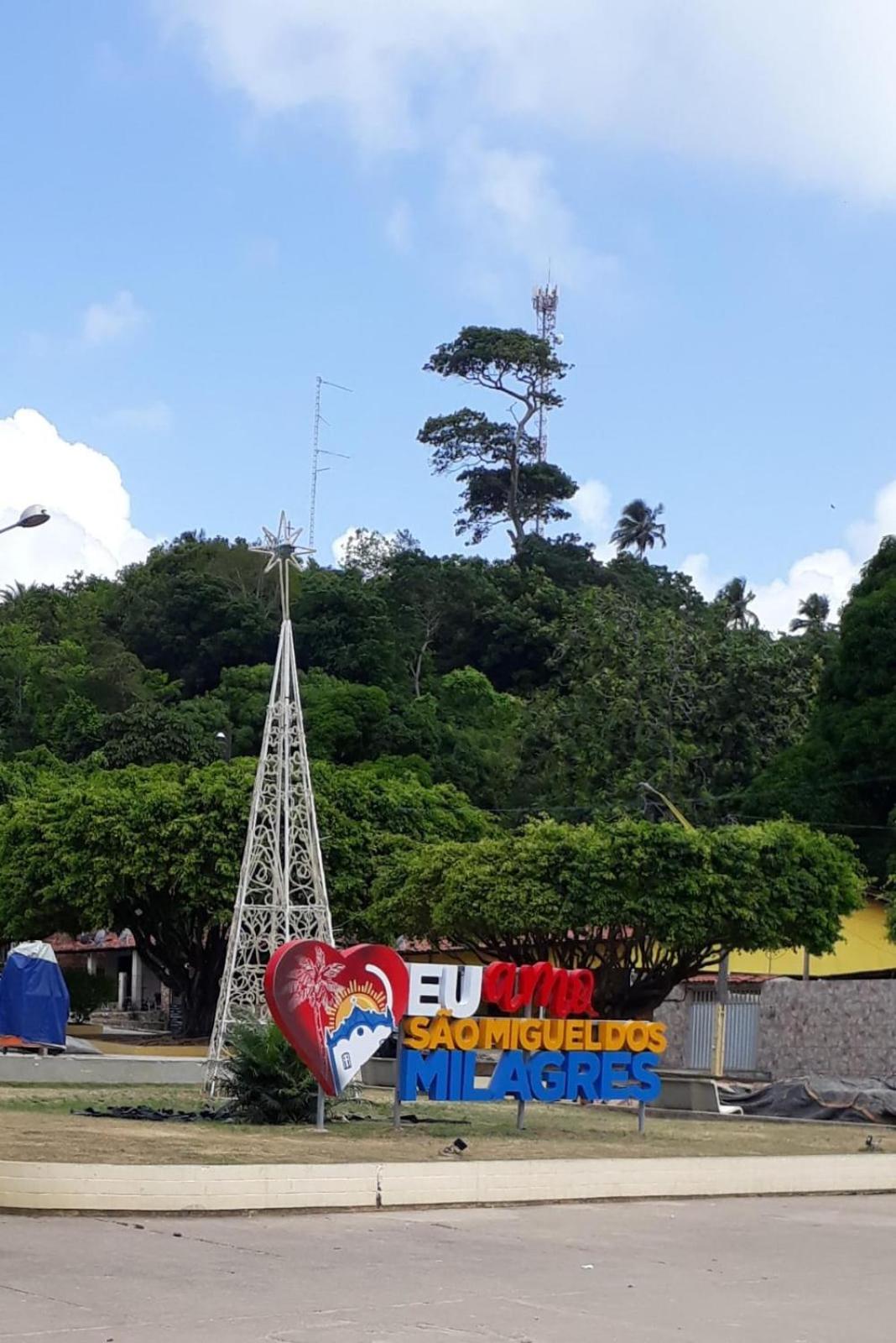 São Miguel dos Milagres Pousada Caribe Milagrense מראה חיצוני תמונה